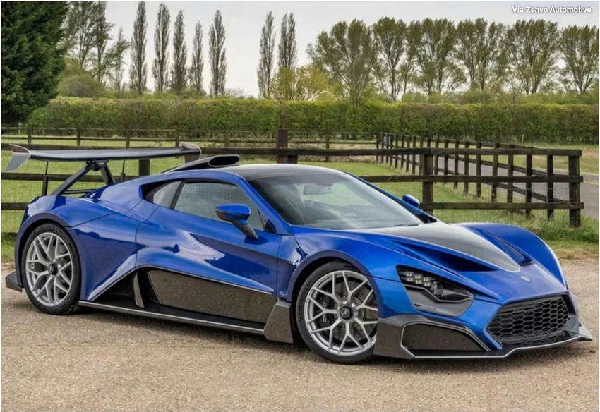 Zenvo TSR-S. Ảnh: Hotcars.