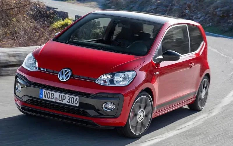Volkswagen Up GTI. Ảnh: Autocar. Volkswagen Up GTI. Ảnh: Autocar.