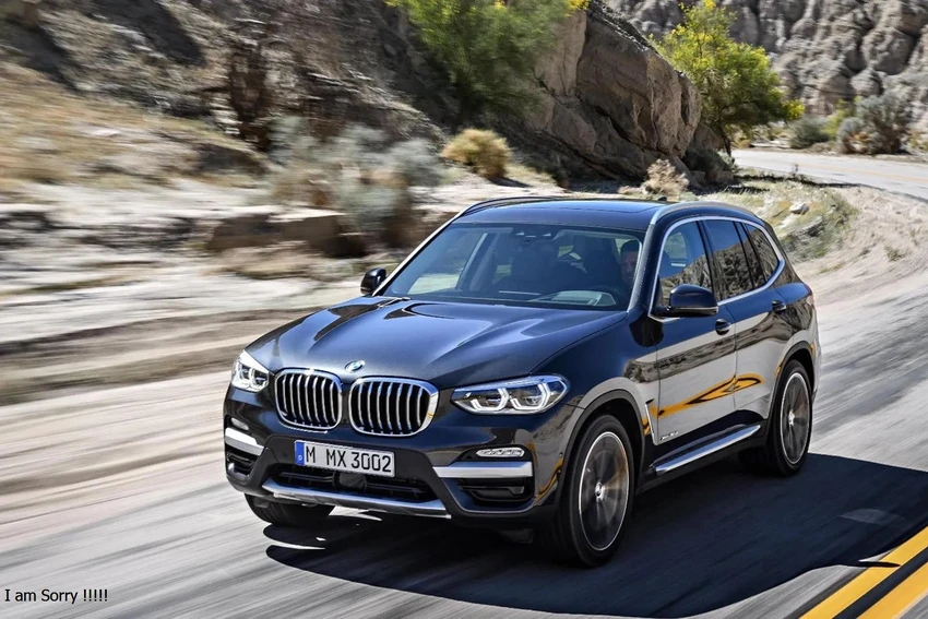 BMW X3 2019. Ảnh: Hotcars. BMW X3 2019. Ảnh: Hotcars.