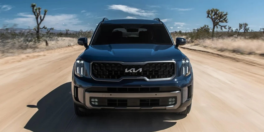Kia Telluride. Ảnh: Hotcars. Kia Telluride. Ảnh: Hotcars.