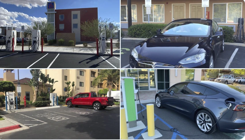 PlugShare là một ứng dụng sẽ giúp bạn tìm các trạm sạc xe điện gần đó và khi bạn đang chạy trên đường. Ảnh: Motorbiscuit. PlugShare là một ứng dụng sẽ giúp bạn tìm các trạm sạc xe điện gần đó và khi bạn đang chạy trên đường. Ảnh: Motorbiscuit.