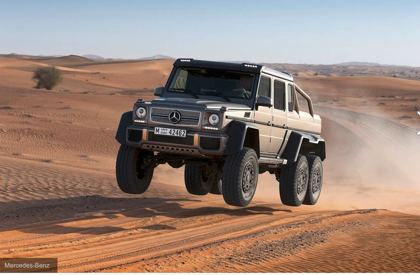 Mercedes-AMG G 63 6 × 6 (100 chiếc được chế tạo). Ảnh: Carbuzz.