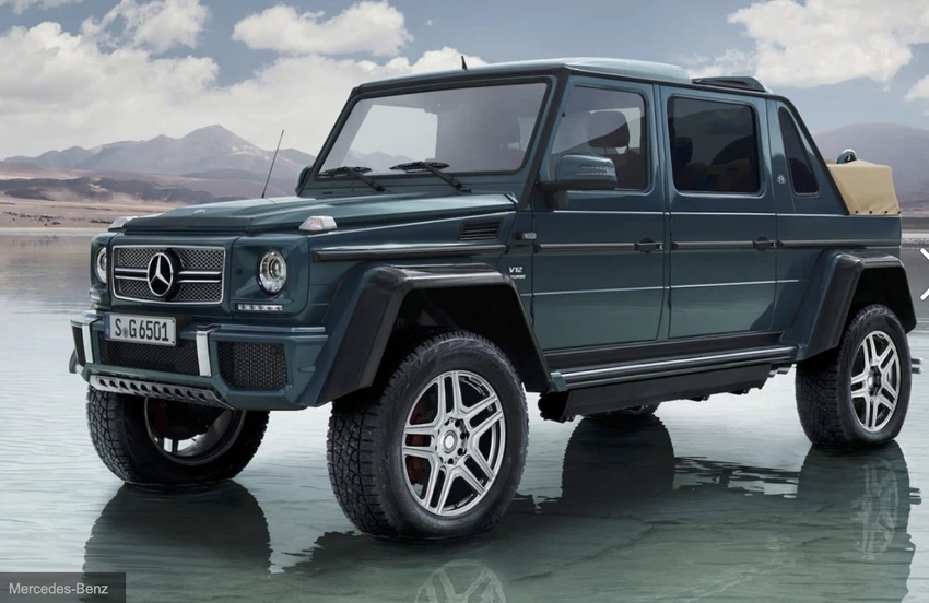 Mercedes-Maybach G 650 Landaulet (có 99 chiếc). Ảnh: Carbuzz.