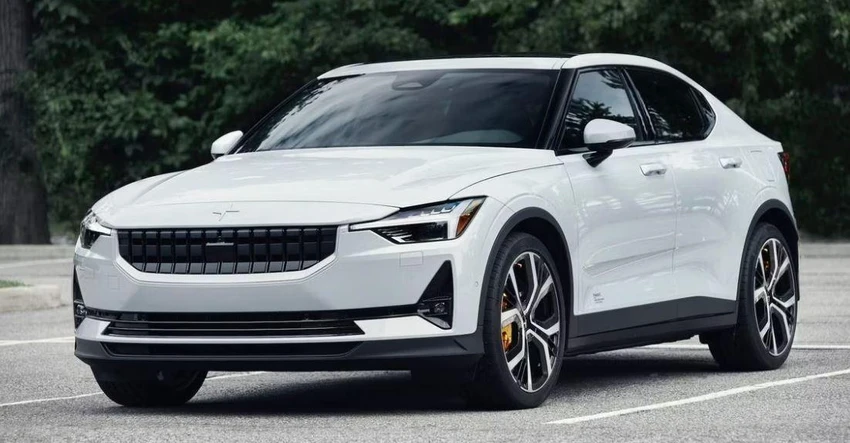 Polestar 2 (224 Dặm). Ảnh: Hotcars. Polestar 2 (224 Dặm). Ảnh: Hotcars.