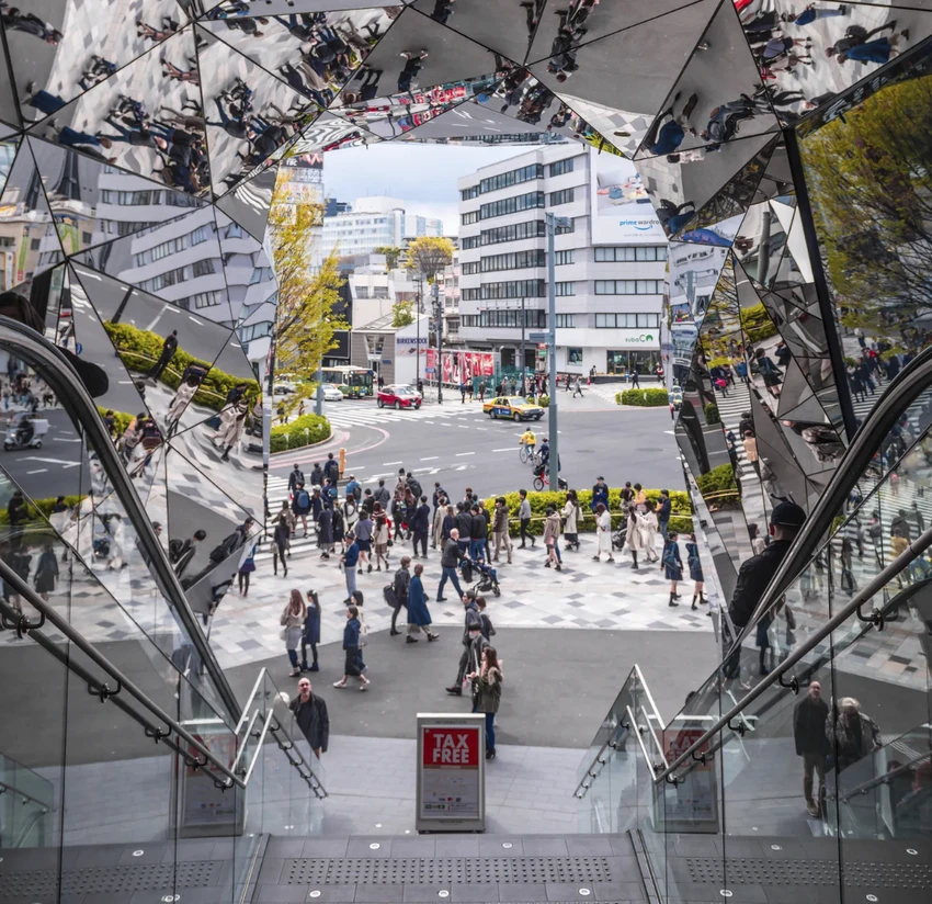 Thang cuốn nổi tiếng ở Tokyo. Ảnh: Cntraveler. Thang cuốn nổi tiếng ở Tokyo. Ảnh: Cntraveler.