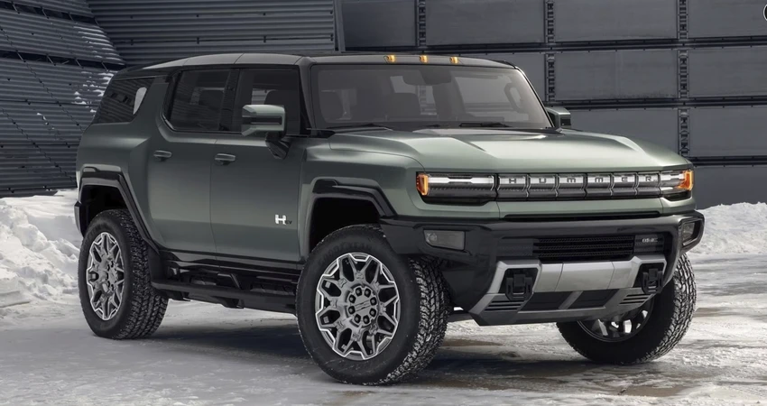 GMC Hummer EV SUV. Ảnh: Hotcars. GMC Hummer EV SUV. Ảnh: Hotcars.