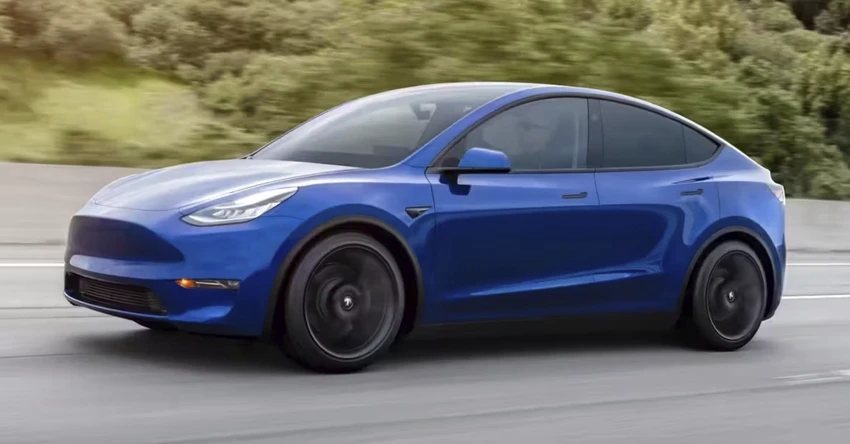Tesla Model Y. Ảnh: Hotcars. Tesla Model Y. Ảnh: Hotcars.