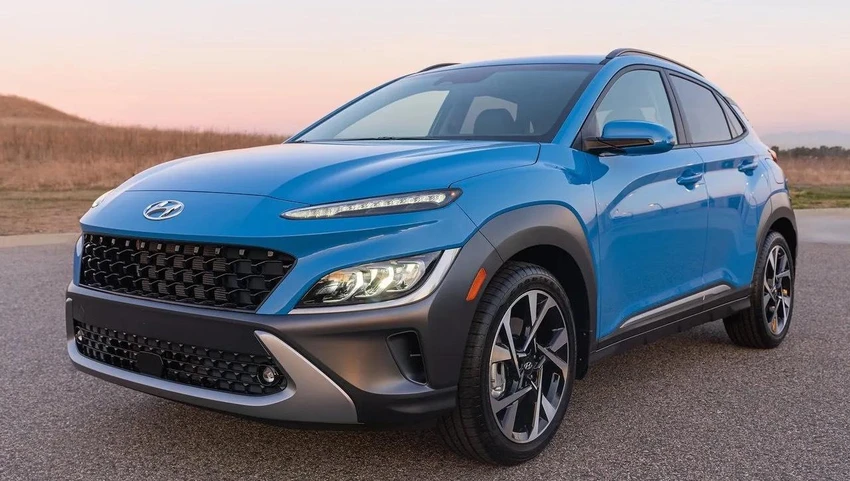 Hyundai Kona. Ảnh: Hotcars. Hyundai Kona. Ảnh: Hotcars.
