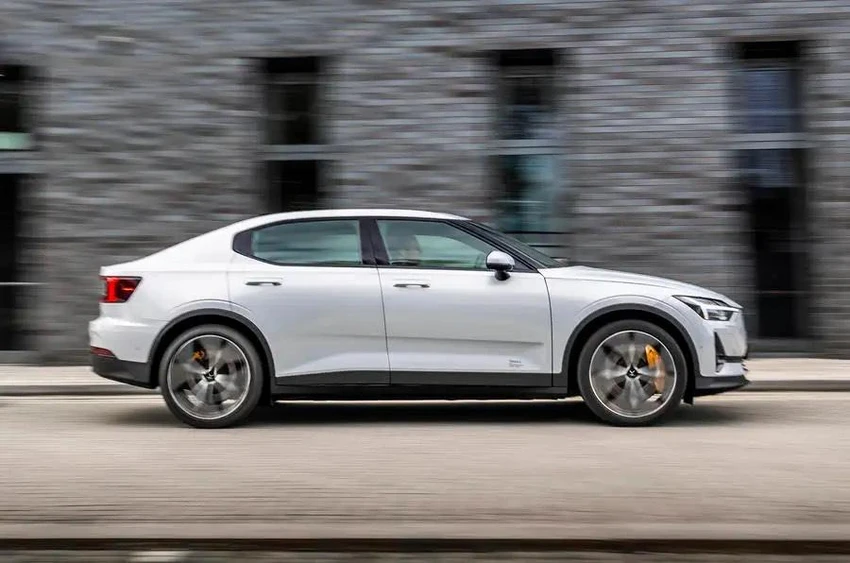 Polestar 2. Ảnh: Hotcars. Polestar 2. Ảnh: Hotcars.