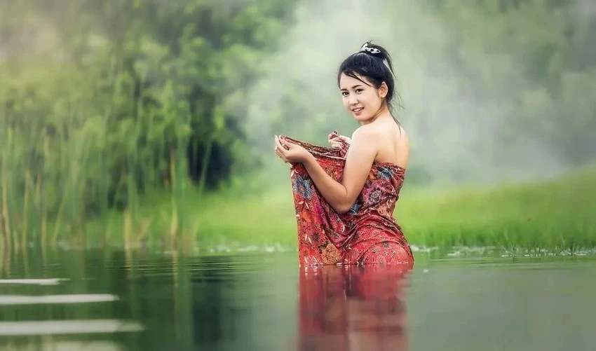 Vẻ xinh đẹp của phụ nữ lào. Ảnh: Wonderslist. Vẻ xinh đẹp của phụ nữ lào. Ảnh: Wonderslist.