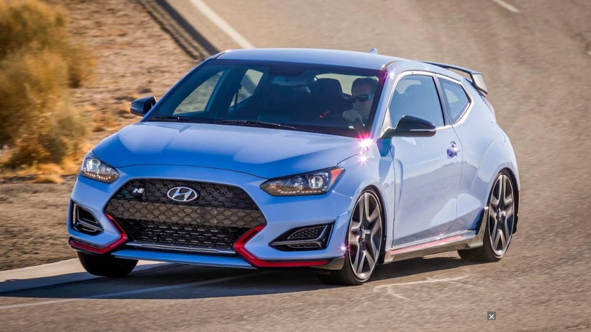 Huyndai Veloster N. Ảnh: Hotcars.
