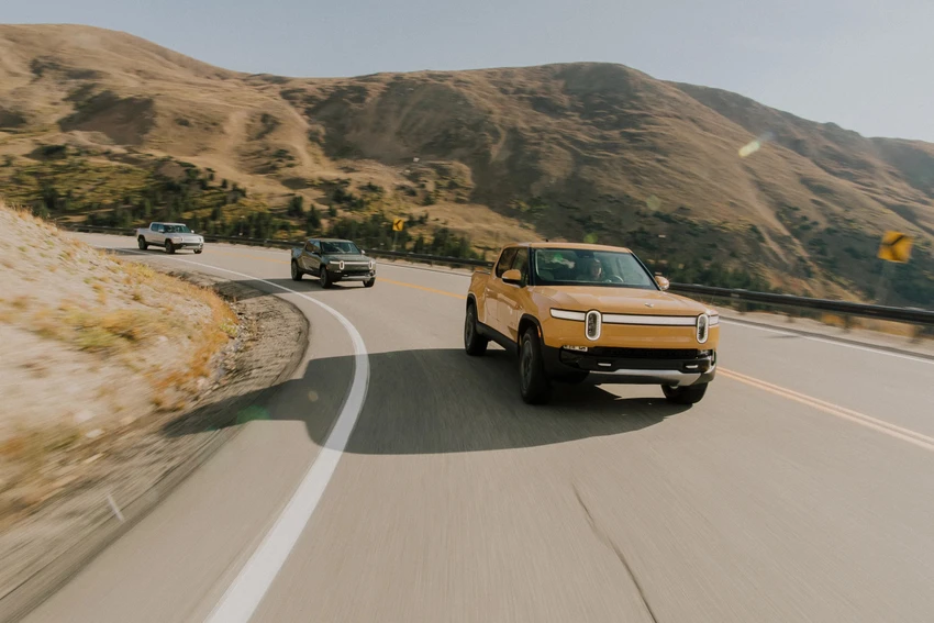 Rivian là xe bán tải vô cùng phổ biến. Ảnh: Hotcars. Rivian là xe bán tải vô cùng phổ biến. Ảnh: Hotcars.