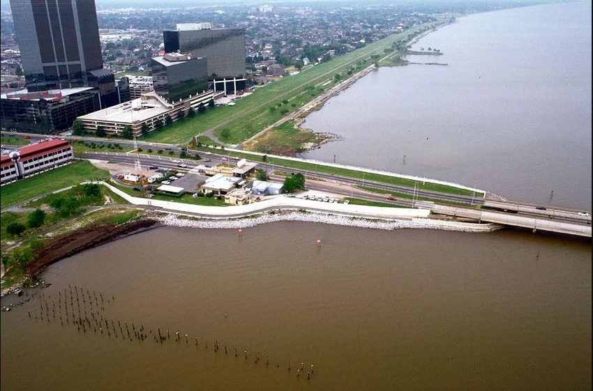 Lake Pontchartrain Causeway, Hoa Kỳ dài 38,422 km. Ảnh: Thetravel.