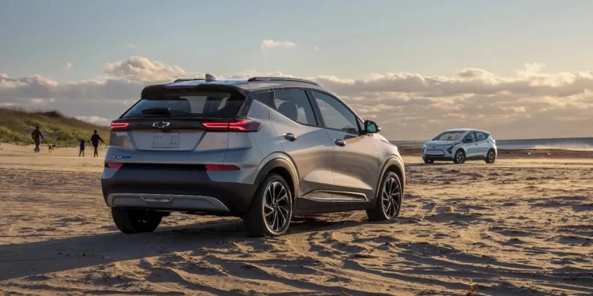 Chevrolet Bolt EV 2023 có phạm vi 415 km cho một lần sạc. Ảnh: Motorbiscuit. Chevrolet Bolt EV 2023 có phạm vi 415 km cho một lần sạc. Ảnh: Motorbiscuit.