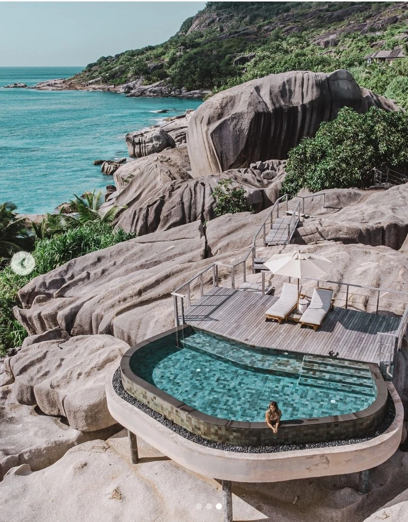 Six Senses Zil Pasyon - Seychelles là một khu nghỉ tuyệt vời cho lễ tình nhân. Ảnh: Thetravel. Six Senses Zil Pasyon - Seychelles là một khu nghỉ tuyệt vời cho lễ tình nhân. Ảnh: Thetravel.