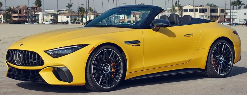 Mercedes-Benz AMG SL 63 Roadster 2023. Ảnh: Hotcars. Mercedes-Benz AMG SL 63 Roadster 2023. Ảnh: Hotcars.