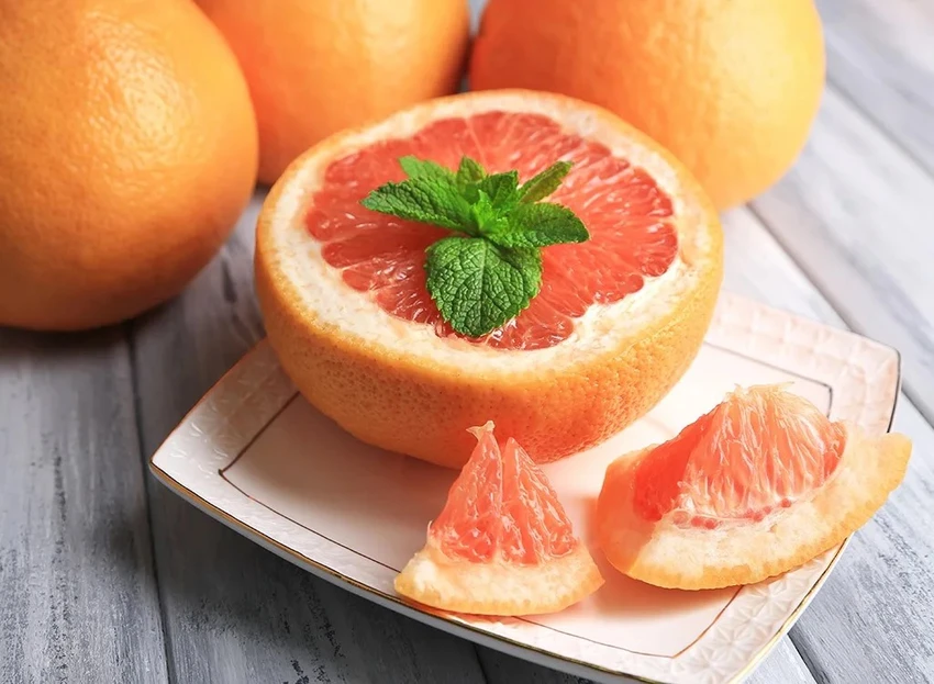 Bưởi có thể giúp giảm cân. Ảnh: Shutterstock.