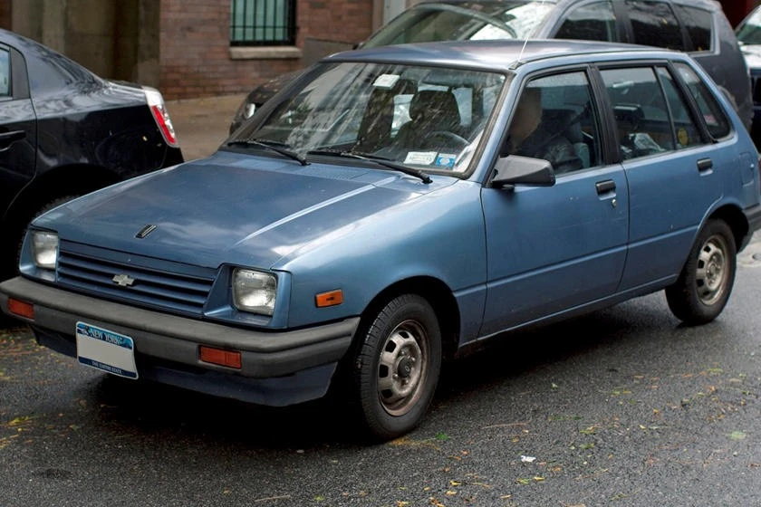 Chevrolet Sprint ER 1986. Ảnh: Carbuzz. Chevrolet Sprint ER 1986. Ảnh: Carbuzz.