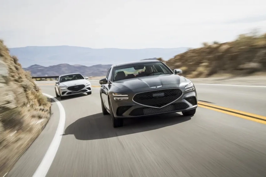Hyundai Genesis G70. Ảnh: Motorbiscuit. Hyundai Genesis G70. Ảnh: Motorbiscuit.