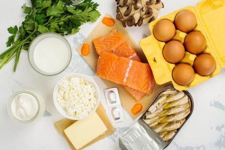 Các loại thực phẩm chứa nhiều vitamin D tốt nhất. Ảnh: HEAITH.