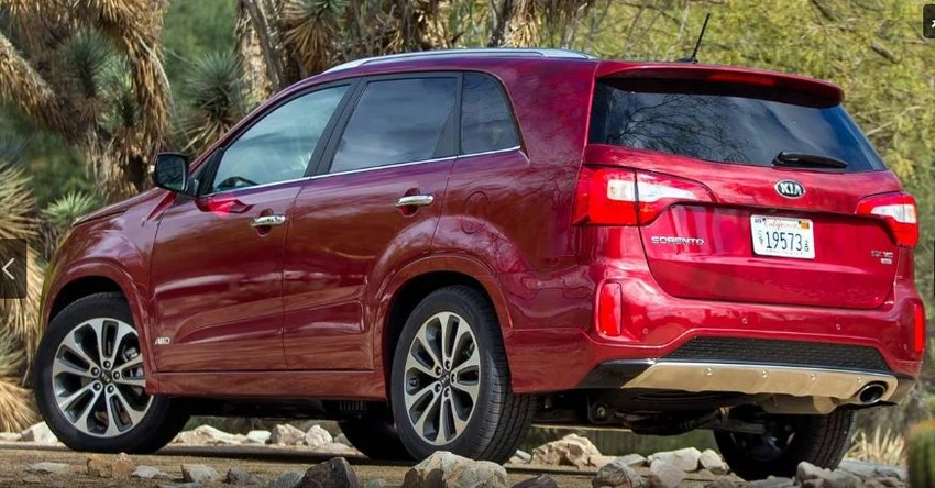 Kia Sorento 2015. Ảnh: Motorbiscuit. Kia Sorento 2015. Ảnh: Motorbiscuit.