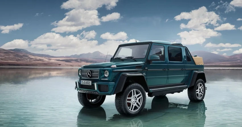 Mercedes-Maybach G650 Landaulet. Ảnh: Hotcars. Mercedes-Maybach G650 Landaulet. Ảnh: Hotcars.