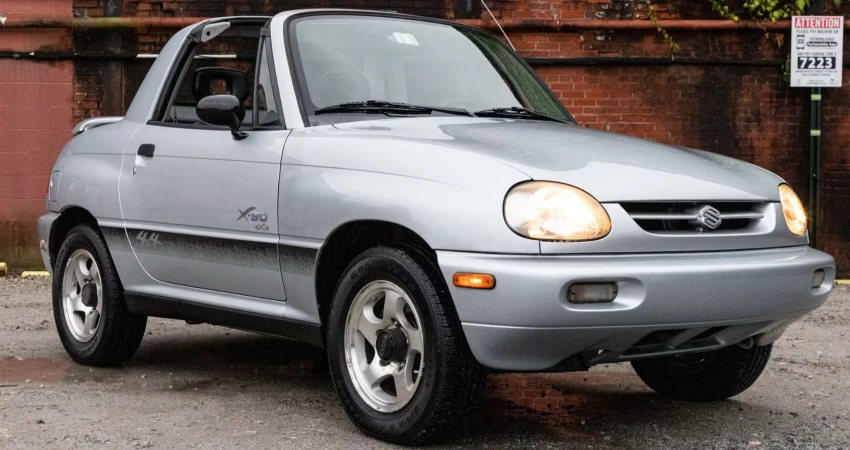 Suzuki X-90. Ảnh: Hotcars. Suzuki X-90. Ảnh: Hotcars.