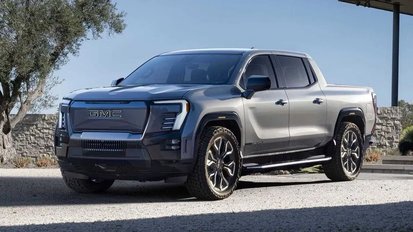 GMC Sierra EV Denali 1 2024 có sức kéo 4.304 kg. Ảnh: Hotcars. GMC Sierra EV Denali 1 2024 có sức kéo 4.304 kg. Ảnh: Hotcars.