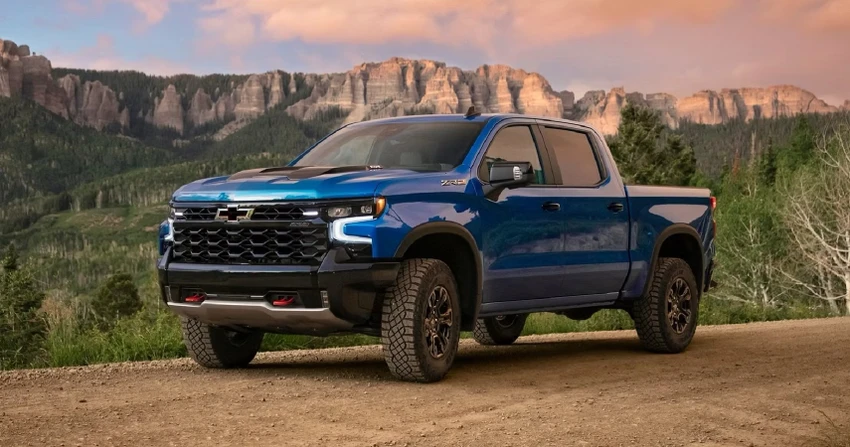 Chevrolet Silverado 1500 High Country 2023. Ảnh: Hotcars. Chevrolet Silverado 1500 High Country 2023. Ảnh: Hotcars.