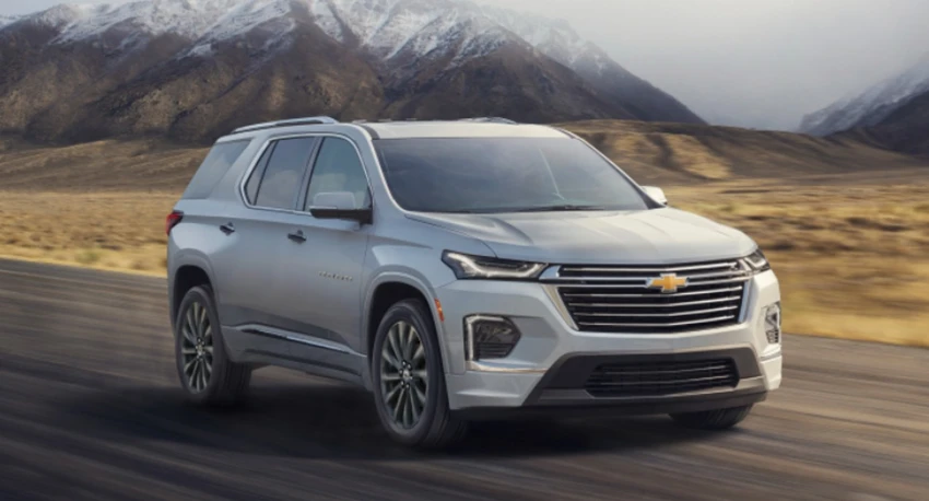 Chevy Chevrolet Traverse 2023. Ảnh: Motorbiscuit. Chevy Chevrolet Traverse 2023. Ảnh: Motorbiscuit.