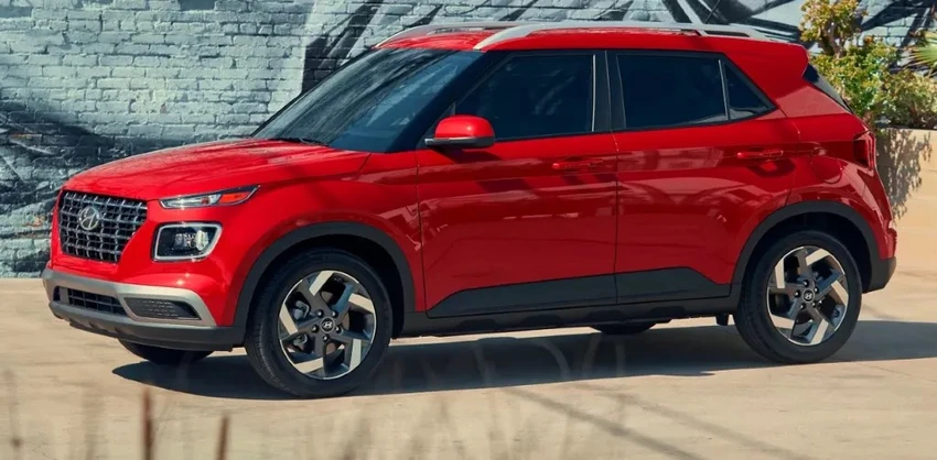 Hyundai Venue 2023 có giá 19.650 USD (gần 470 triệu đồng). Ảnh: Motorbiscuit.