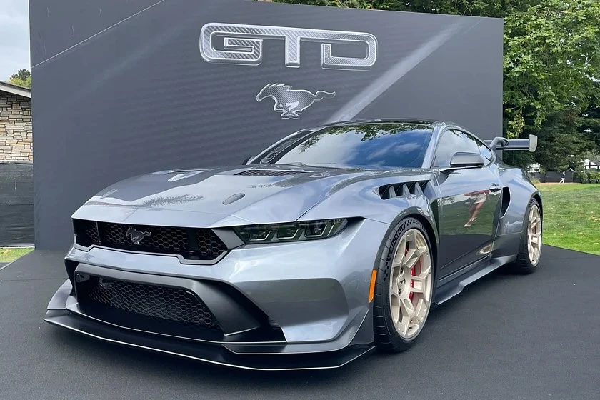 Ford Mustang GTD. Ảnh: Carbuzz. Ford Mustang GTD. Ảnh: Carbuzz.