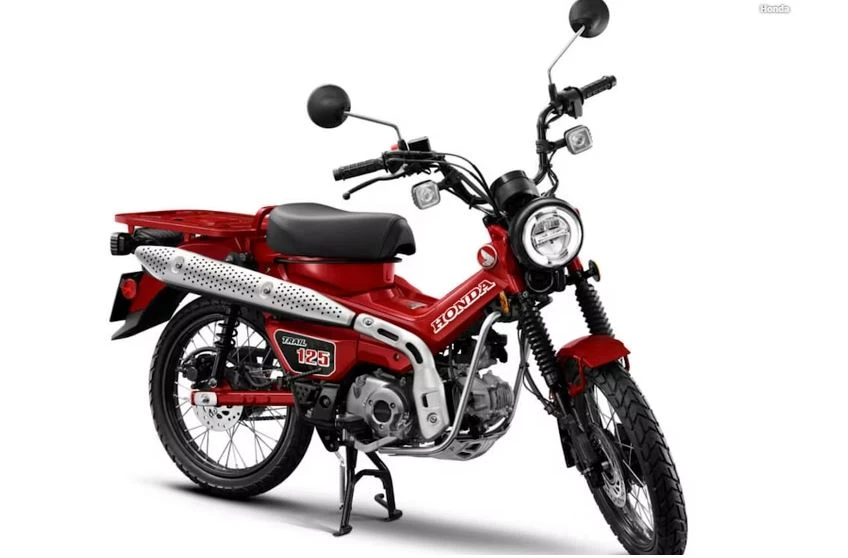 Honda Trail 125 giá bán lẻ khoảng 96 triệu đồng. Ảnh: Honda. Honda Trail 125 giá bán lẻ khoảng 96 triệu đồng. Ảnh: Honda.