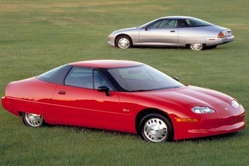 General Motors EV1. Ảnh: Carbuzz. General Motors EV1. Ảnh: Carbuzz.