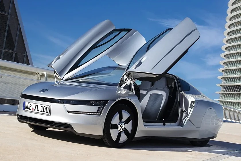 Volkswagen XL1. Ảnh: Carbuzz. Volkswagen XL1. Ảnh: Carbuzz.