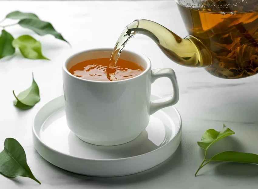 Uống trà có thể giúp kiểm soát cân nặng. Ảnh: Shutterstock. Uống trà có thể giúp kiểm soát cân nặng. Ảnh: Shutterstock.