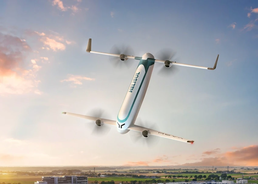 Máy bay eVTOL điện chở hàng tự động đầu tiên đã cất cánh.jpg
