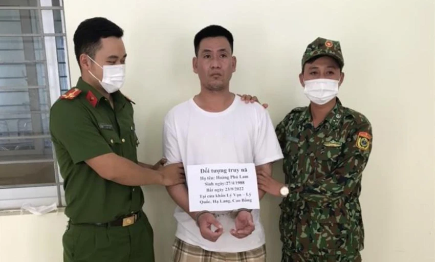 Bị can Hoàng Phú Lam đang bị Cơ quan Cảnh sát điều tra Công an TP Hải Phòng truy nã về tội giết người. Ảnh Nông Tuấn Bị can Hoàng Phú Lam đang bị Cơ quan Cảnh sát điều tra Công an TP Hải Phòng truy nã về tội giết người. Ảnh Nông Tuấn