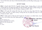 ĐH Sư phạm kỹ thuật TP.HCM lên tiếng về việc bầu hiệu trưởng