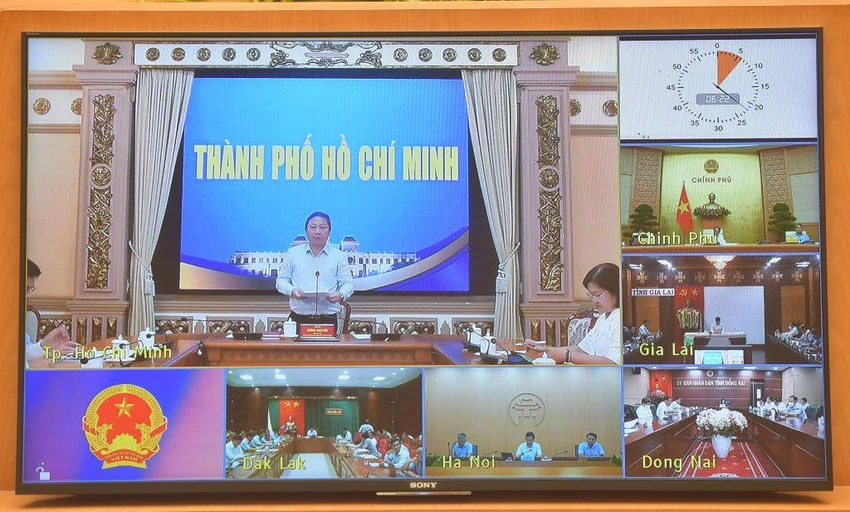 Đại diện TP HCM và các địa phương tham dự hội nghị. Ảnh: ĐT Đại diện TP HCM và các địa phương tham dự hội nghị. Ảnh: ĐT