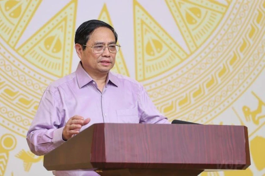 Thủ tướng Phạm Minh Chính chia sẻ khó khăn, thách thức mà các doanh nghiệp đang gặp phải. Ảnh: VPG Thủ tướng Phạm Minh Chính chia sẻ khó khăn, thách thức mà các doanh nghiệp đang gặp phải. Ảnh: VPG