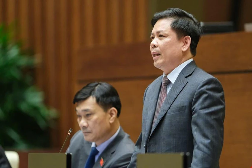 Ông Nguyễn Văn Thể vừa được Quốc hội miễn nhiệm chức Bộ trưởng Bộ GTVT. Ảnh: QH Ông Nguyễn Văn Thể vừa được Quốc hội miễn nhiệm chức Bộ trưởng Bộ GTVT. Ảnh: QH