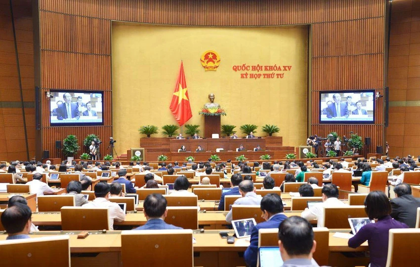 Quốc hội nghe Phó Thủ tướng Lê Văn Thành giải trình. Ảnh QH Quốc hội nghe Phó Thủ tướng Lê Văn Thành giải trình. Ảnh QH
