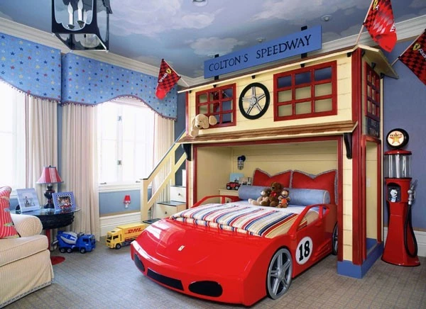 Ngẩn ngơ ngắm những mẫu giường ngủ long lanh của bé 5