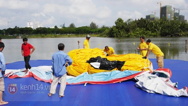 Chú vịt vàng khổng lồ đã tới Việt Nam ảnh 2