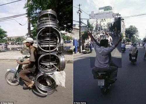 Những kiểu chở hàng chỉ có ở Việt Nam dưới mắt người nước ngoài ảnh 6 - 6