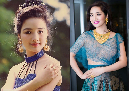 Người đẹp Giáng My luôn khiến người khác trầm trồ vì vẻ đẹp không tuổi của mình. Giáng My thường trang điểm đậm khi đi sự kiện để toát lên nét sang trọng, quý phái. Giang-My-1-9470-1402980831.jpg