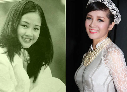 Hồng Nhung sinh năm 1970.Dù mớicó em bé năm ngoái, chịnhanh chóng lấy lại vóc dáng và nhan sắc. Thời gian gần đây, cô theo đuổi phong cách trang điểm trong suốt, tự nhiên nhưng thiên về các màu sắc tươi trẻ để gương mặt sáng hơn. Hong-Nhung-1-3054-1402980830.jpg