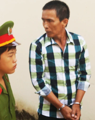 Ông Phong tại toà hôm nay. Ảnh:Nguyệt Triều chu-co-so-nguoc-dai-9534-1403775286.jpg