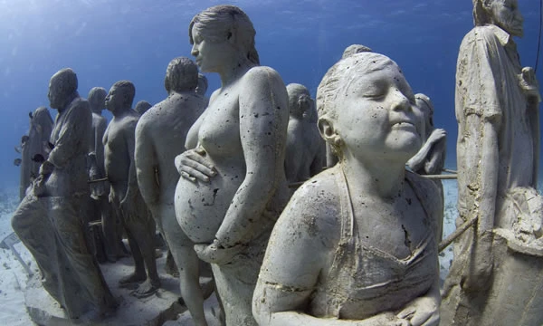 Vẻ độc đáo của bào tàng dưới nước Cancun ảnh 11 Vẻ độc đáo của bào tàng dưới nước Cancun ảnh 11